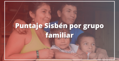 puntaje sisben por grupo familiar