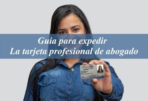 tarjeta profesional abogado